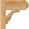 Ekena Millwork Balboa Craftsman Rough Sawn Outlooker, Western Red Cedar, 6"W x 12"D x 12"H OUT06X12X12BOA04RWR - alternate 4